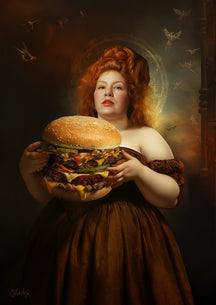 Behold the hamburger // Eat fat, die yum